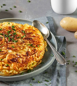 oeuf au plat jambon fromage röstis